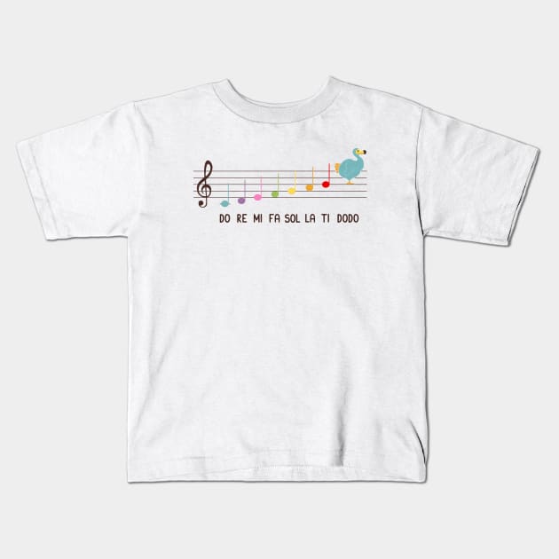 La Ti Dodo Kids T-Shirt by HandsOffMyDinosaur